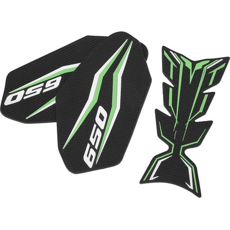 Pare-chocs Réservoir Moto Protection Autocollant Anti-rayures Compatible KAWASAKI Z650/NINJA 650 2017-2021 (1/5)