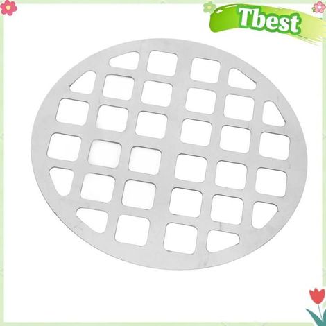 Tbest Grille du panier d'écumoire Grille de Panier D'écumoire de Piscine, Conception en Acier Inoxydable Durable, jouets gonflable (1/5)