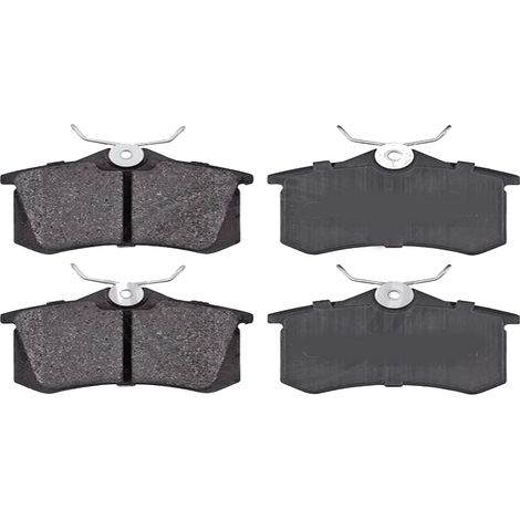 KIT PASTIGLIE FRENO POSTERIORI compatibile con CITROEN C3 PICASSO (SH) / PASTIGLIE FRENANTI AUTO OEM FDB4260 , / SOSTITUZIONE DIRETTA / BASSA POLVERE / SILENZIOSO