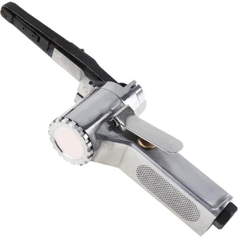 Ponceuse pneumatique réglable de 1,9 cm de large avec abrasifs P60 P80 P120 pour polissage du bois et du métal Angles réglables pour la finition de moulage d'aluminium (1/5)