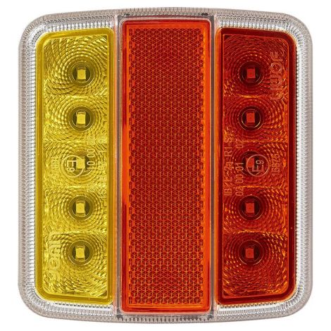 ProPlus Rckleuchte 4 Funktionen 98x105mm 14LED PM (1/5)