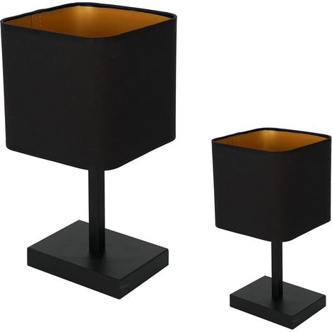 Lampada da tavolo Napoli Milagro ML6369 E27 60W nera (1/4)