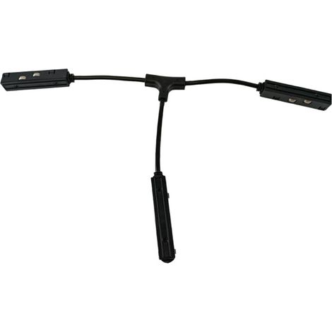 Connettore alimentazione T binario magnetico nero 48V Maxlight (1/2)