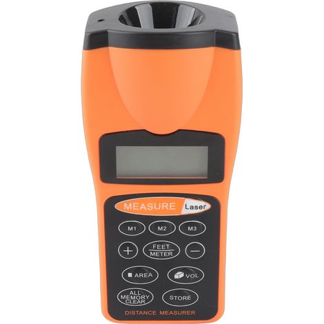 Telémetro ultrasónico portátil, telémetro láser, instrumento de medición de distancia (1/5)