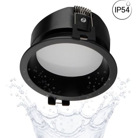 Aro Downlight Empotrable Para Bombilla GU10 / MR16 - Ø82mm -