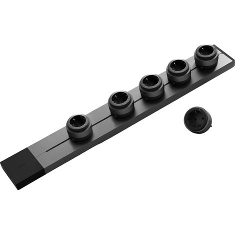 Prise de courant Power Track, Design modulaire, Sécurité améliorée, 5 Prise 75cm (1/2)