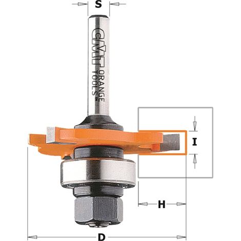 Cortadora de ranuras HM-D=47,6 l=2,0 B=8 MFLS - CMT82232011