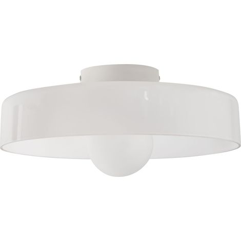 Deckenlampe LUGUSE Glas Weiß