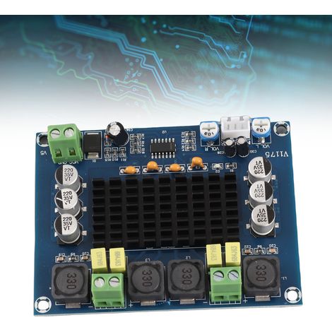 Carte d'amplificateur numérique double canal XH-M543 TPA3116D2 DC1226V 120W (1/5)