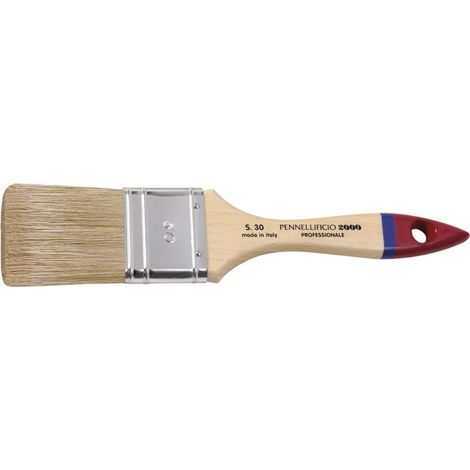 Pennellessa Manico Legno Ghiera Bs 30 X Solvente Set 5 Pezzi - Pennellificio 2000 (1/2)