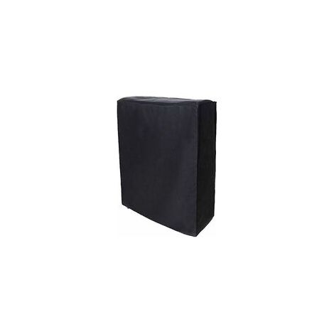 S-giant Housse de Meuble, Housse de lit Pliante Noire Housse de lit Portable Housse de Protection Anti-poussière pour intérieur extérieur(210D 85 x 33 x 107cm) (1/5)