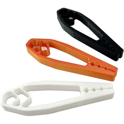 Fixateur de clous tricolore, 10,2 × 3 × 1 cm, lot de trois outils portatifs pour la fixation de clous dans le bois (1/5)