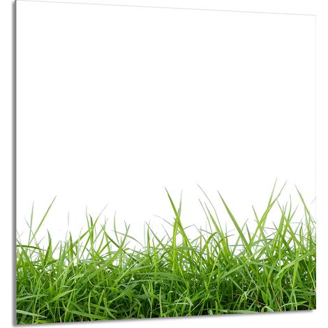 Panneau de verre pour cuisine 60x65 Blanc (1/5)