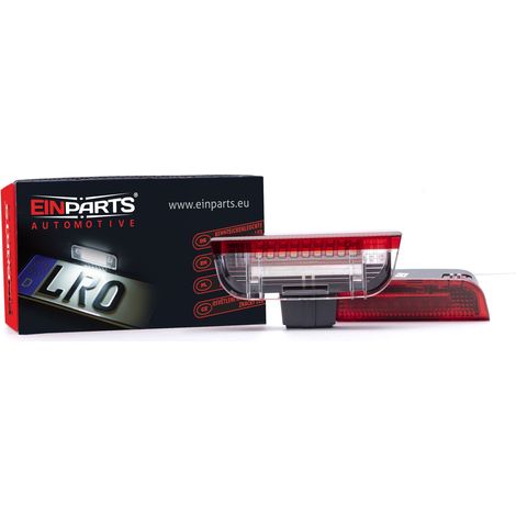 Luce porta a LED, luce porta a LED bianca/rossa per Porsche Cayenne Seat Alhambra Skoda Superb VW Eos Golf Jetta Passat Sharan (1/4)
