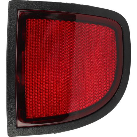 Jeffergarden Réflecteur de pare-chocs arrière rouge, panneau de réflecteur latéral de remplacement pour Mitsubishi L200 Triton ML MN 2005 à 2015 droit 8355A016 (1/5)