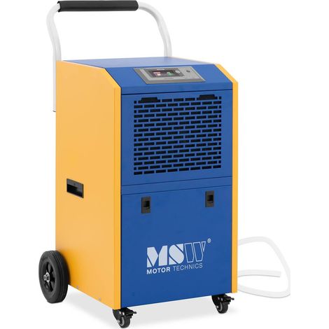 MSW – Déshumidificateur professionnel 60 l/j – Débit d'air 480 m³/h – Réservoir 7,5 L – Pour chantiers et espaces jusqu'à 90 m² (1/5)
