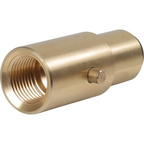 Adattatore GPL - Baionetta - M12 - 73 mm - Ottone (1/2)