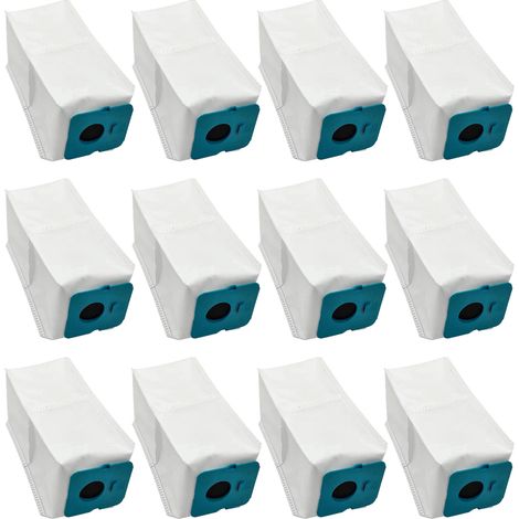 12 sacs à poussière pour aspirateur, compatible Clean Station VCA-ADB95, filtration haute efficacité, non tissé, remplacement facile (1/5)
