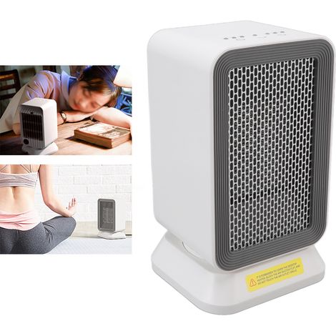 Souffleur d'air chaud et froid à trois vitesses, chauffage oscillant à 35°, commande par écran tactile, fonction d'arrêt par inclinaison, norme européenne 220 V. (1/5)