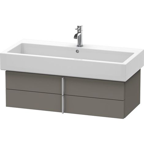 Meuble sous-vasque VERO 431x950x298mm flanelle gris satin