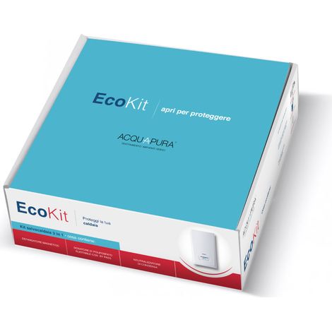 KIT SALVACALDAIA 3 IN 1 MODELLO ECOKITPURA - DEFANGATORE- DOSATORE- NEUTRALIZZATORE- CHIAVE- RICARICA - ACQ