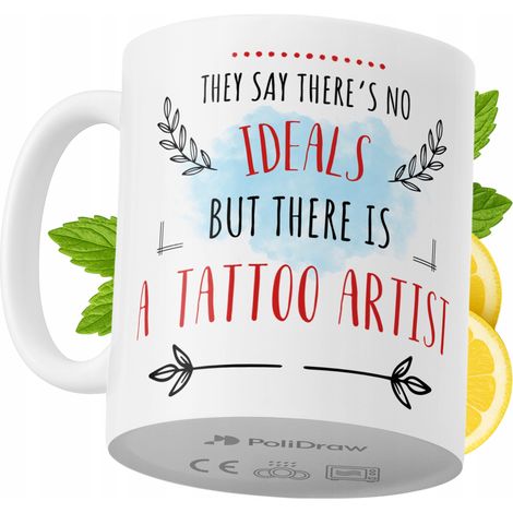 Lustige Tasse für Tattoo-Künstler – Kaffee- oder Teetasse mit witzigem Textdesign – ideal für Geburtstage, Namenstage, Feiertage und besondere Anlässe. Hochwertige Tasse für Zuhause, Büro und Arbeit. 