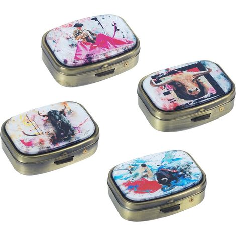 Signes Grimalt Geschenkkomplement  Pastillero Set 4U Multicolor -Zubehör 4x6x2cm 14008
