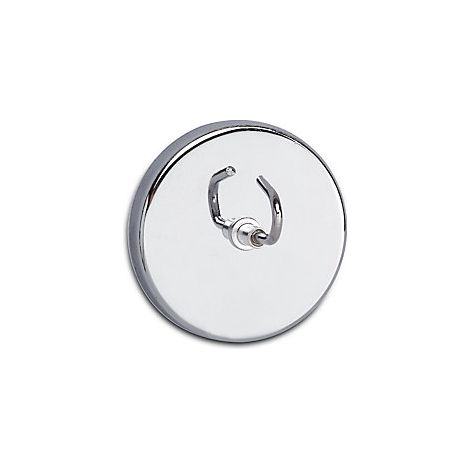 Maul 6155596 gancho magnético plateado acero inoxidable