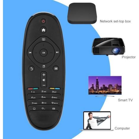 Télécommande TV, Remplacement LCD LED HD TV, Télécommande pour Philips RC2683203-01 RC2683204-01 (1/4)