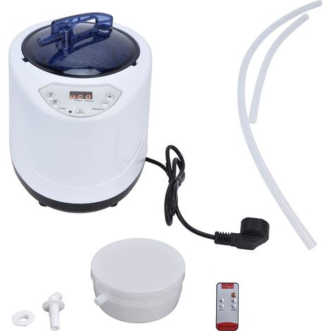 Générateur de vapeur portable pour sauna 1000 W, appareil de fumigation pour spa à domicile, prise britannique AC220-240 V (1/5)