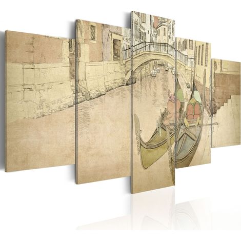 Quadro - Venezia e gondole - 100x50 (1/4)
