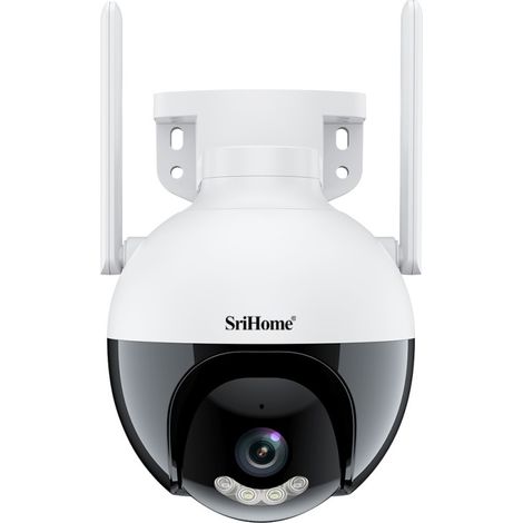 SH045 Telecamera HD con audio, PTZ e visione notturna, supporto scheda MicroSD e tecnologia AI per una sicurezza ottimale. (1/5)