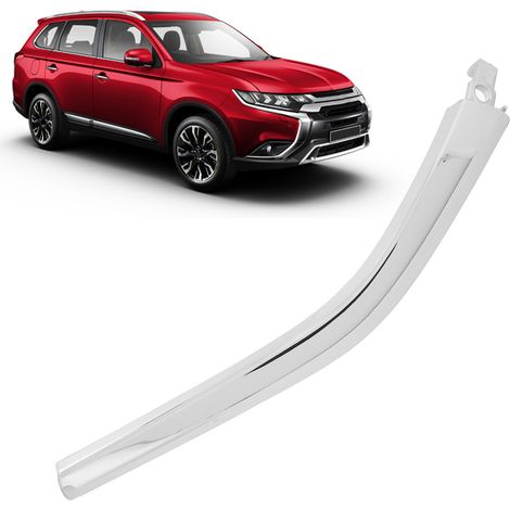 Die Chromleiste für die vordere Stoßstange passt zum Mitsubishi Outlander 2016-2020 (rechte Seite). (1/5)