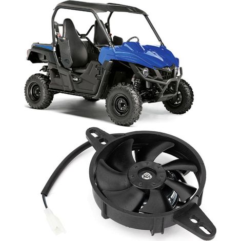 Ventilateur de refroidissement électrique pour radiateur d'huile - Compatible ATV, Quad, Moto 150cc à 250cc (1/5)