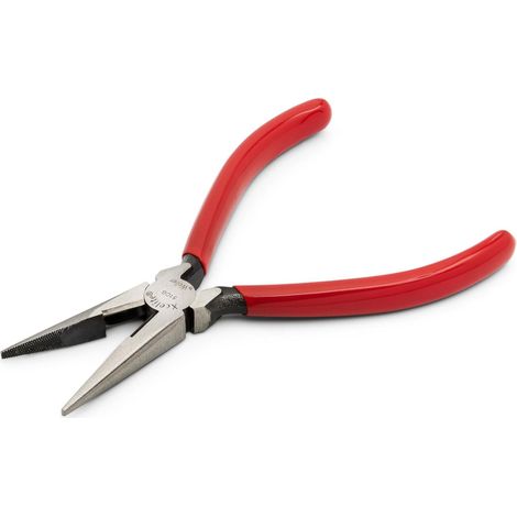 Pince combinée 15,2 cm avec fonction de coupe – mâchoires dentées, bec long, série pro