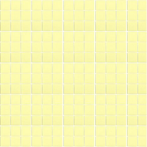 Mosaïque pâte de verre UNICOLOR CARRÉ 2.3x2.3cm couleur : 303 Satiné boite de 2 m2 - voir nuancier, beaucoup de couleurs sont disponibles) couleur :