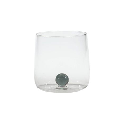 Bicchiere borosilicato Bilia Tumbler Zafferano set 6 pezzi colore Grigio (1/4)