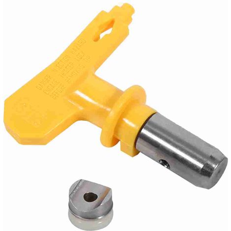 Accessoires utiles pour pistolet à peinture sans air en acier tungstène réversible : embout de buse, idéal pour la maison et le jardin (réf. 313). (1/5)
