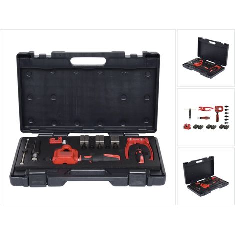 KS Tools 122.1290 Kit di flaREFIX 1 per flangiatori universali con mandrino idraulico, 16 pz