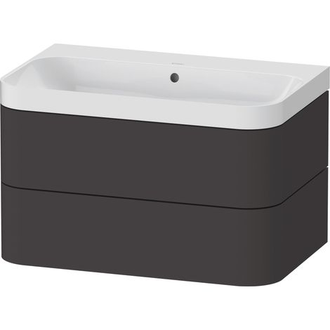 Set c-bonded Duravit Happy D.2 Plus suspendido, 775x490mm, 2