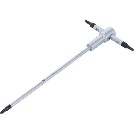 Destornillador BGS t-handle screwdriver Torx T10 pasador de seguridad (1/4)
