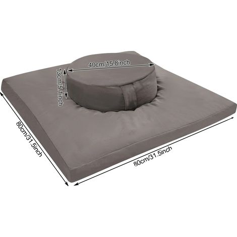 Cuscini da meditazione, design ergonomico, materiali resistenti (1/2)