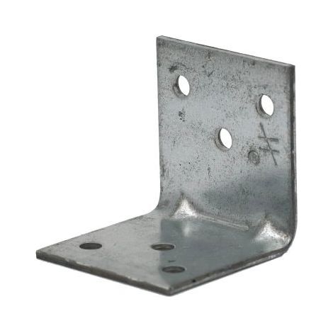 Simpson Strong Tie – Équerre de fixation 42x42mm – épaisseur 2mm – pour bois dur – assemblage solide – résistance accrue