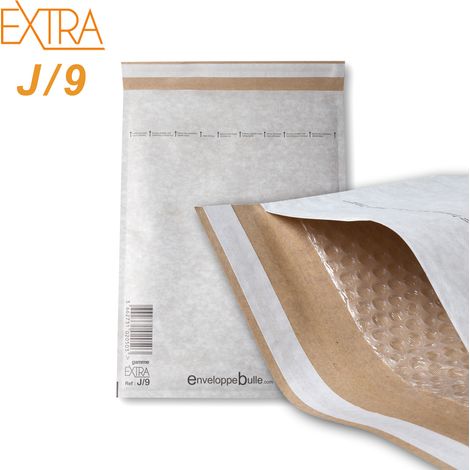 Lot de 100 Enveloppes à bulles EXTRA J/9 format 300x445 mm