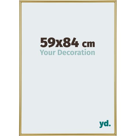 Cadre Puzzle 59x84 cm - Or - Plastique - Annecy. (1/5)