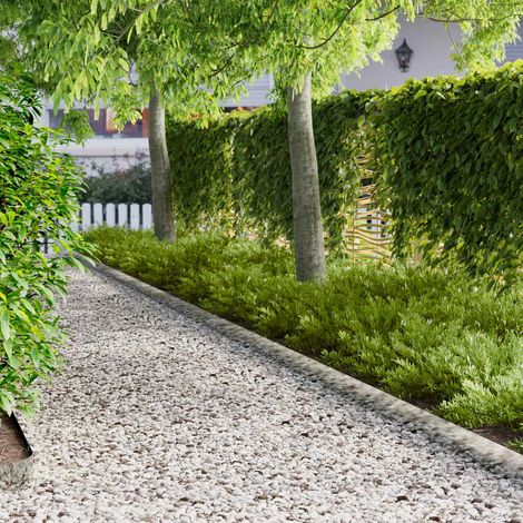 Teenpull – Raseneinfassung 30 pcs 103 x 15 cm Metall Silber (1/5)