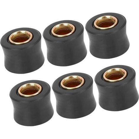 Moto 10mm Interne Arrière Amortisseur Amortisseur Coussin Anneau (Ensemble de 6)- (1/4)