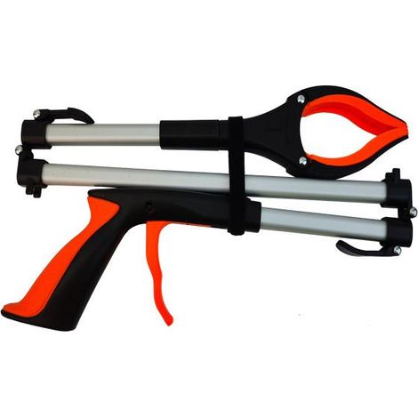 Pince magnétique pliable pour feuilles avec manche long et robuste Ramasse-déchets de jardin 1 pièce (1/5)