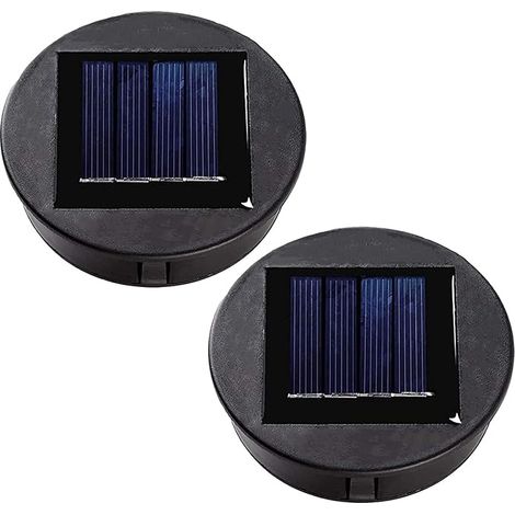 Tapa de repuesto para farola solar: panel solar, cubierta de luz, bombilla LED