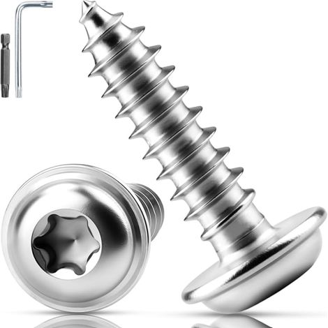 Lot de 120 vis à tôle M3, auto-taraudeuses, trempées, nickelées, pour métal et plastique, assortiment de vis universelles pour réparation professionnelle, projets de bricolage, résistantes à la